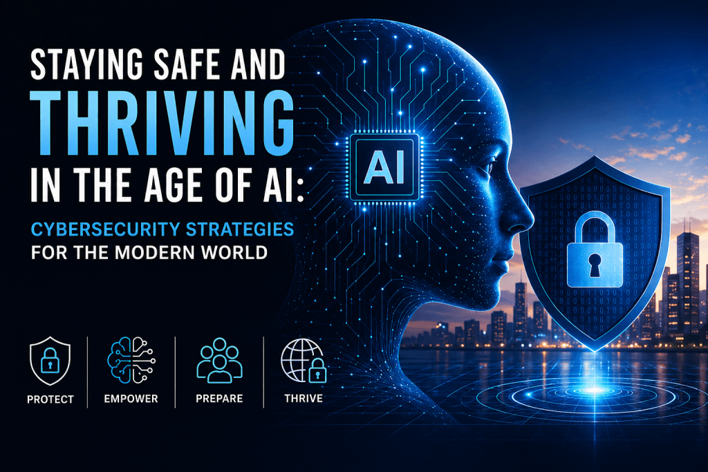 Staying Safe and Thriving in The Age of AI: Cybersecurity Strategies for The Modern World